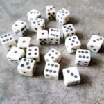 Handcrafted Horn Dice