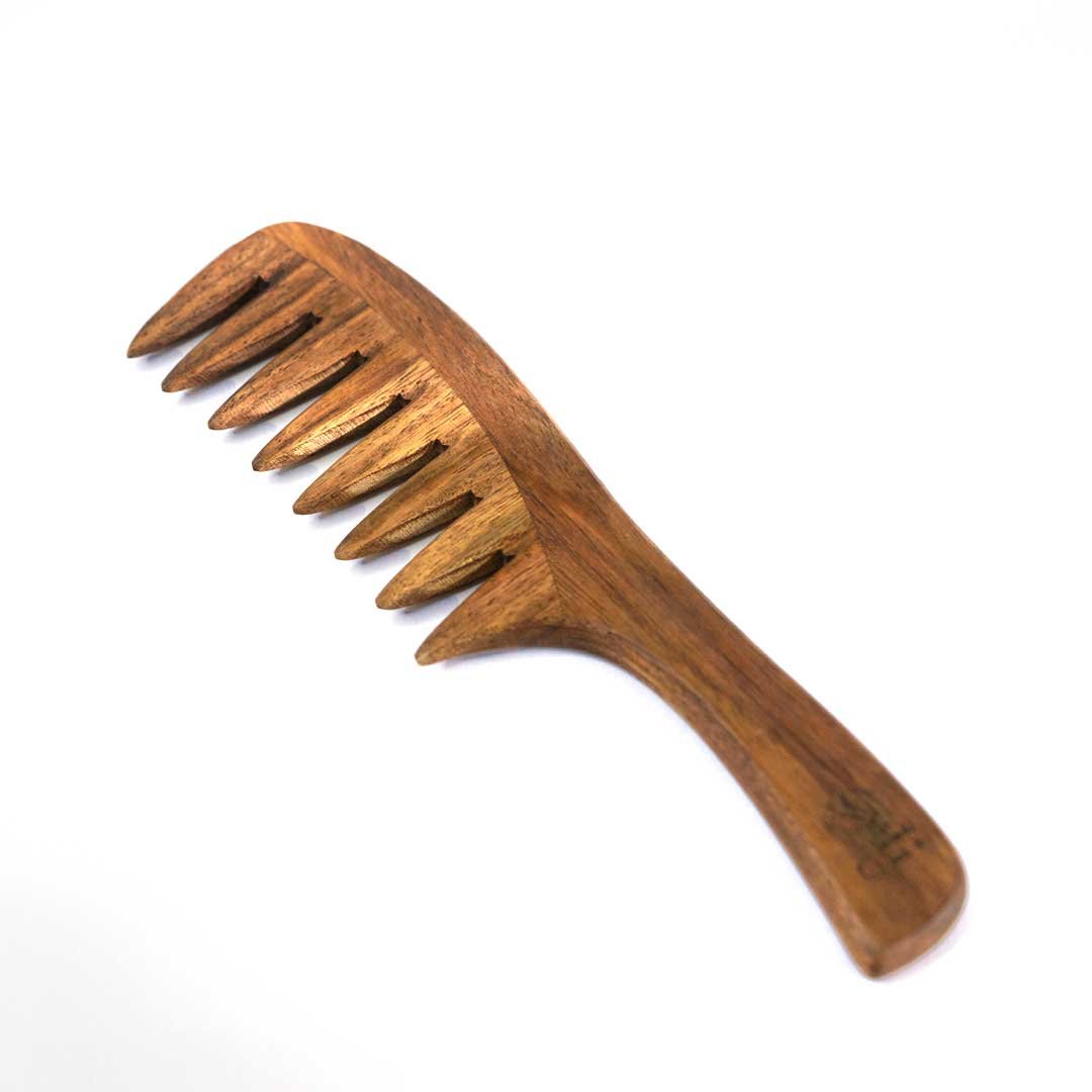 Rosewood-Wide-Tooth-Comb Rosewood Wide Tooth Comb - Image 1