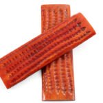 Dyed Stabilized Camel Bone Scales